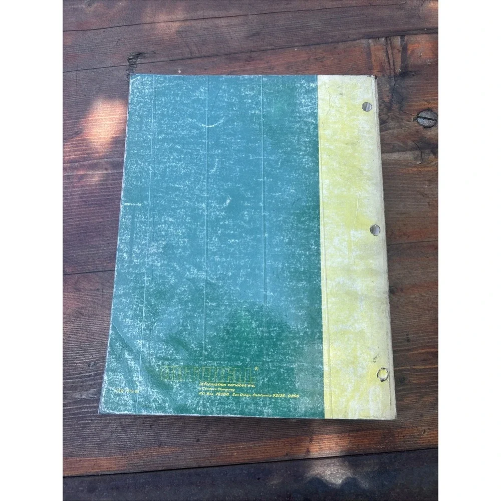 1979-86 MITCHELL VACUUM CIRCUITS MANUAL FORD MERCEDES CHRYSLER TOYOTA DODGE GMC